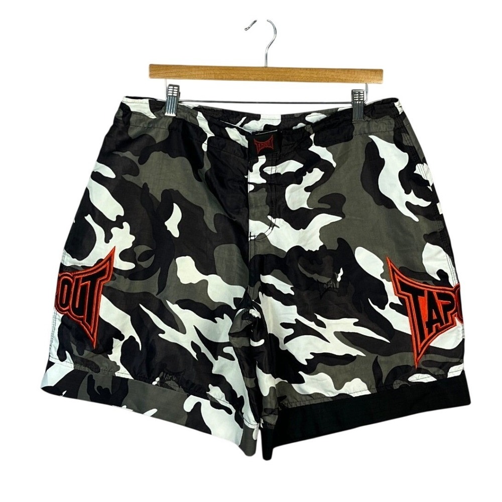 Y2K Tapout Camo MMA Bard Shorts Trunks Mens Fight Shorts MMA Elite Arts Training